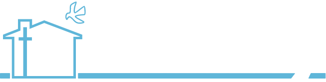 sanctuary blue white